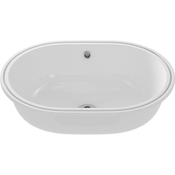 Раковина CERSANIT под столешницу CASPIA 55 1 отверстие P-UM-CAS55/1